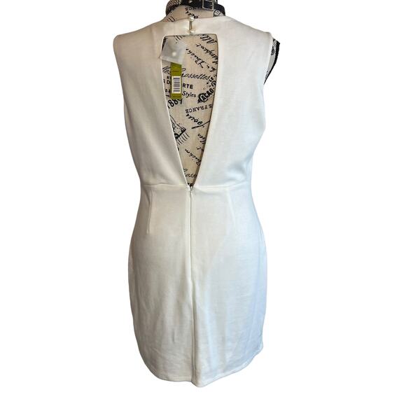 Giani Bini Black White Open Back Dress Large NWT - Picture 6 of 6